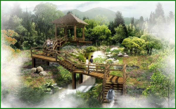[重庆]"空谷幽兰"半山佛教景区景观规划设计方案